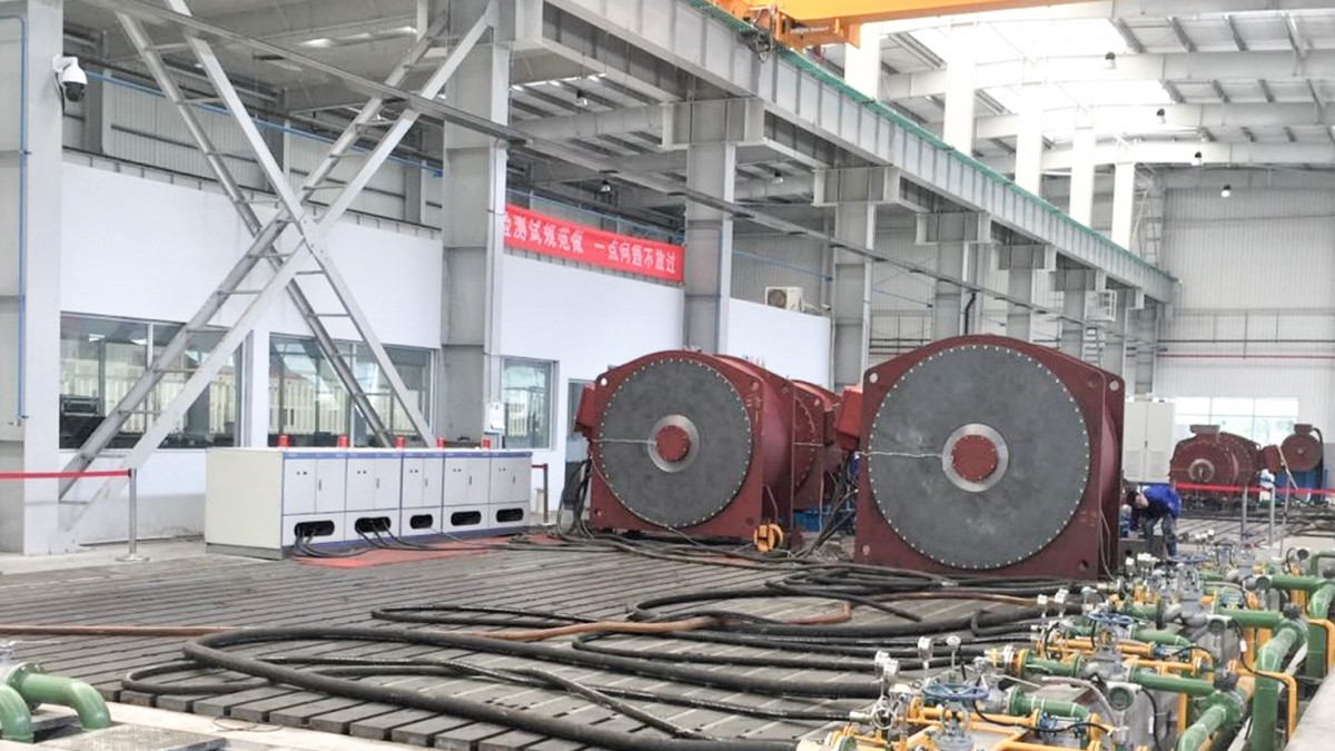 精基科技（嘉兴）有限公司高压永磁同步电动机、变频器性能试验室